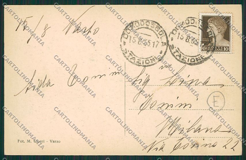 Verbania Varzo cartolina QQ5535 – retro