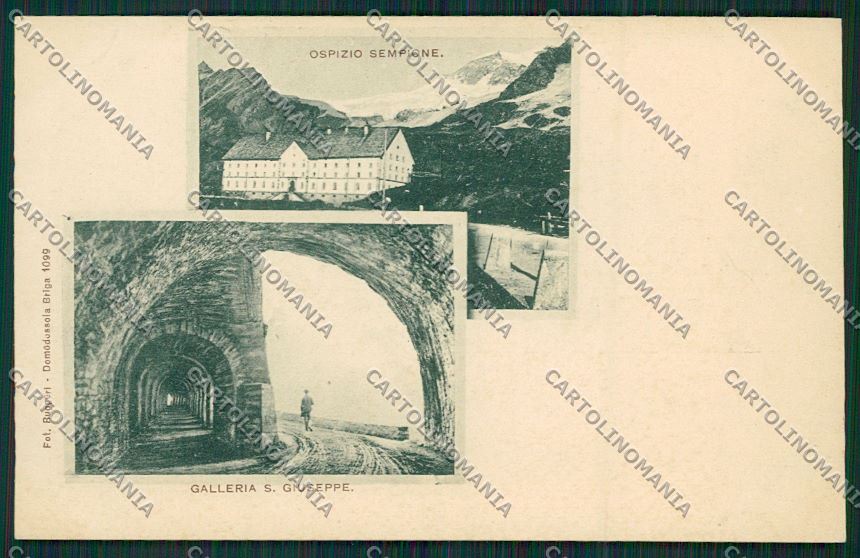 Verbania Sempione Ospizio cartolina QQ5543 – fronte