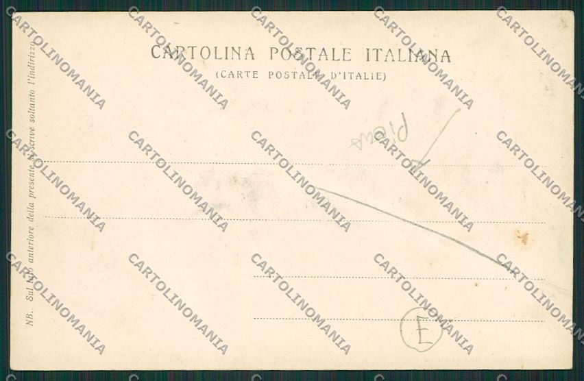 Verbania Sempione Ospizio Slitta PIEGA cartolina QQ5545 – retro