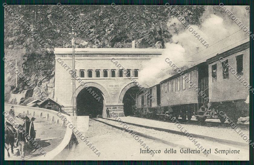Verbania Sempione Treno cartolina QQ5551 – fronte