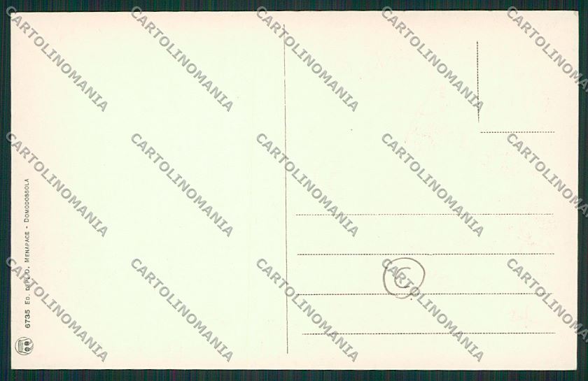 Verbania Sempione Treno cartolina QQ5551 – retro