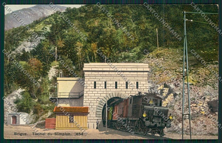 Verbania Sempione Treno cartolina QQ5578 – fronte
