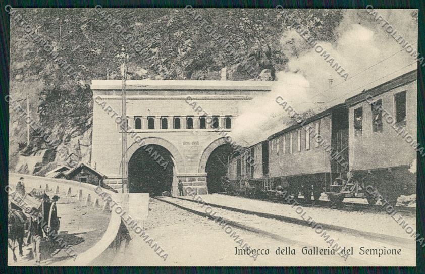 Verbania Sempione Treno cartolina QQ5583 – fronte