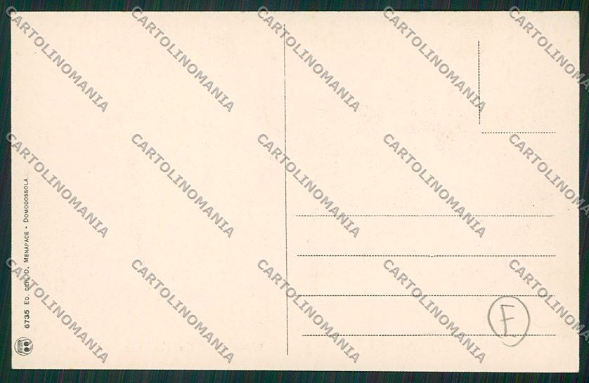Verbania Sempione Treno cartolina QQ5583 – retro