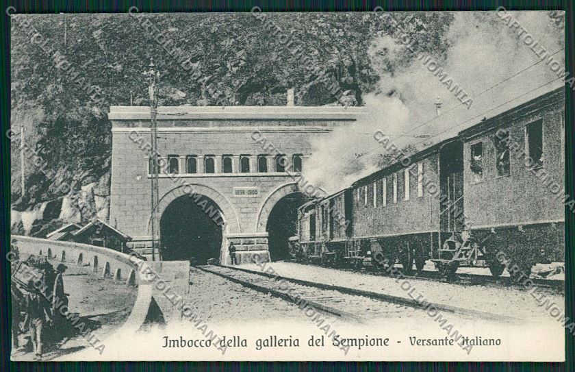 Verbania Sempione Treno cartolina QQ5585 – fronte