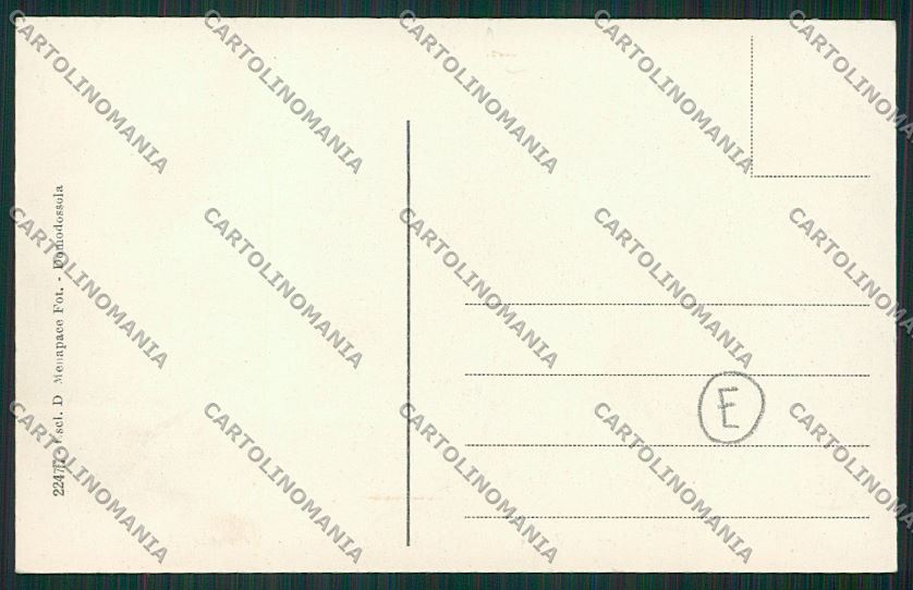 Verbania Sempione Treno cartolina QQ5585 – retro