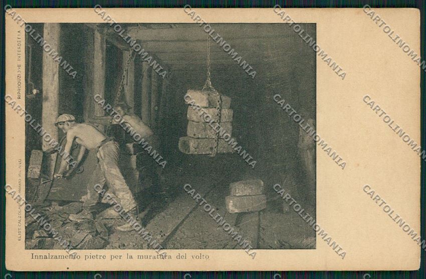 Verbania Sempione Cantiere cartolina QQ5586 – fronte