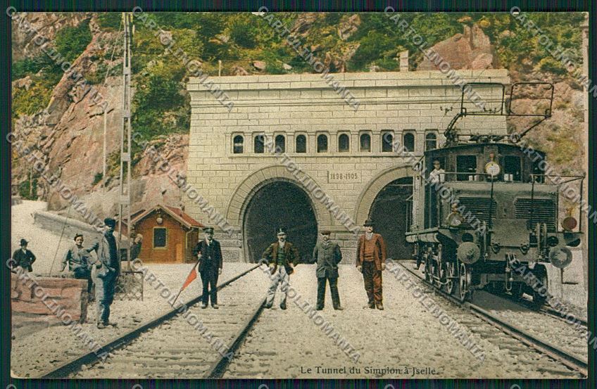 Verbania Sempione Treno cartolina QQ5594 – fronte