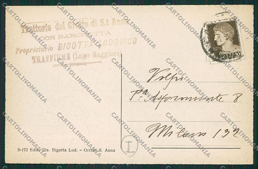 Verbania Val Cannobina Cannobio Traffiume cartolina QQ5622 – retro