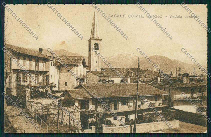 Verbania Valstrona Casale Corte Cerro cartolina QQ5627 – fronte