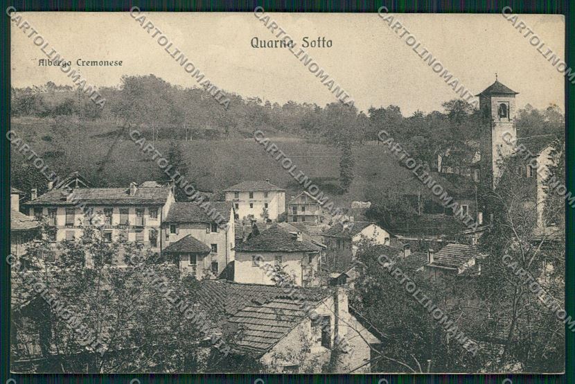 Verbania Valstrona Quarna cartolina QQ5629 – fronte