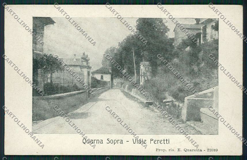Verbania Valstrona Quarna cartolina QQ5631 – fronte