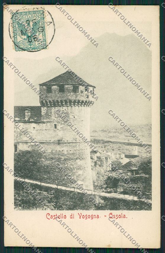 Verbania Vogogna cartolina QQ5636 – fronte