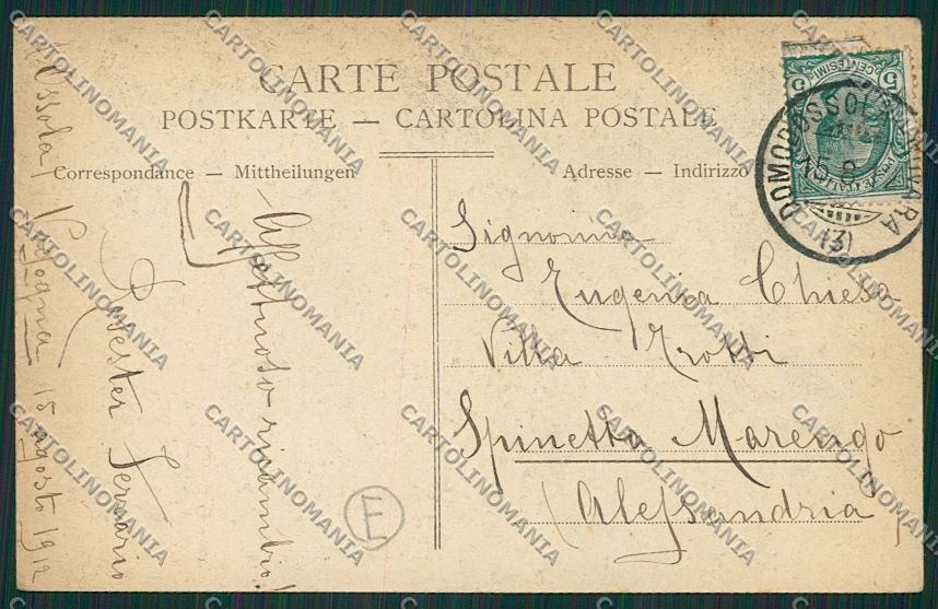 Verbania Vogogna cartolina QQ5639 – retro