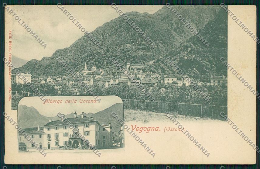 Verbania Vogogna cartolina QQ5640 – fronte