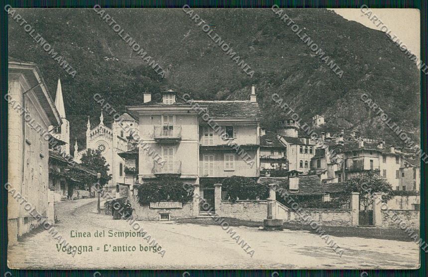 Verbania Vogogna cartolina QQ5642 – fronte