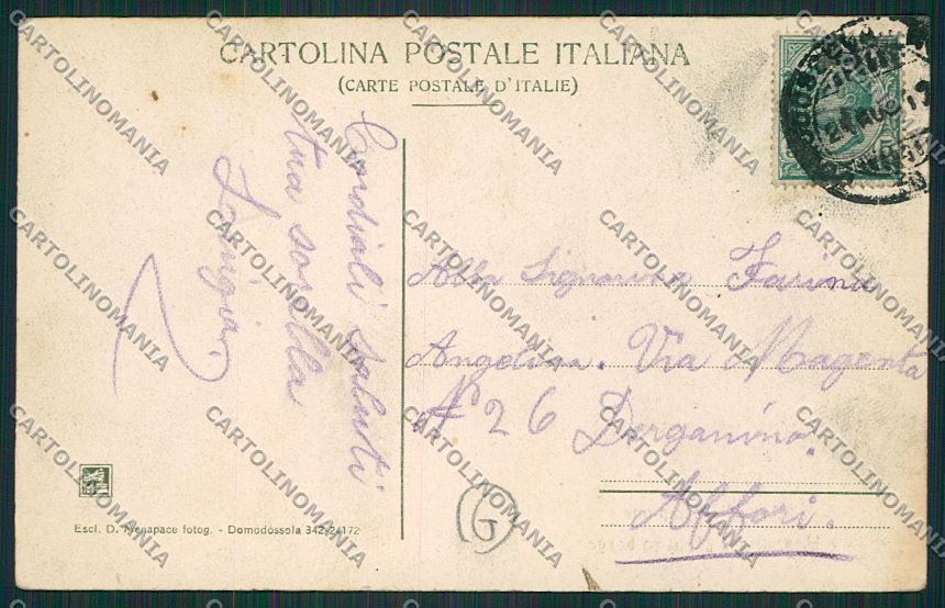 Verbania Vogogna cartolina QQ5642 – retro