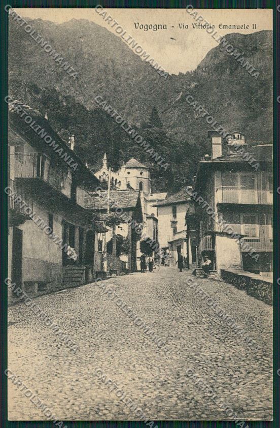 Verbania Vogogna cartolina QQ5646 – fronte