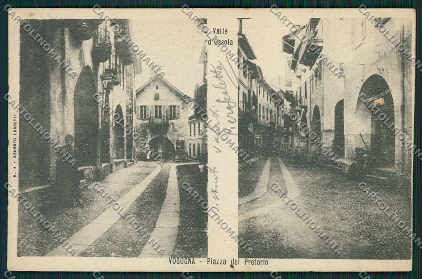 Verbania Vogogna cartolina QQ5647 – fronte
