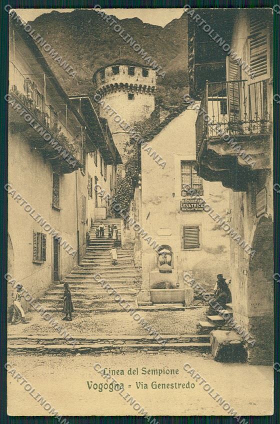 Verbania Vogogna cartolina QQ5648 – fronte