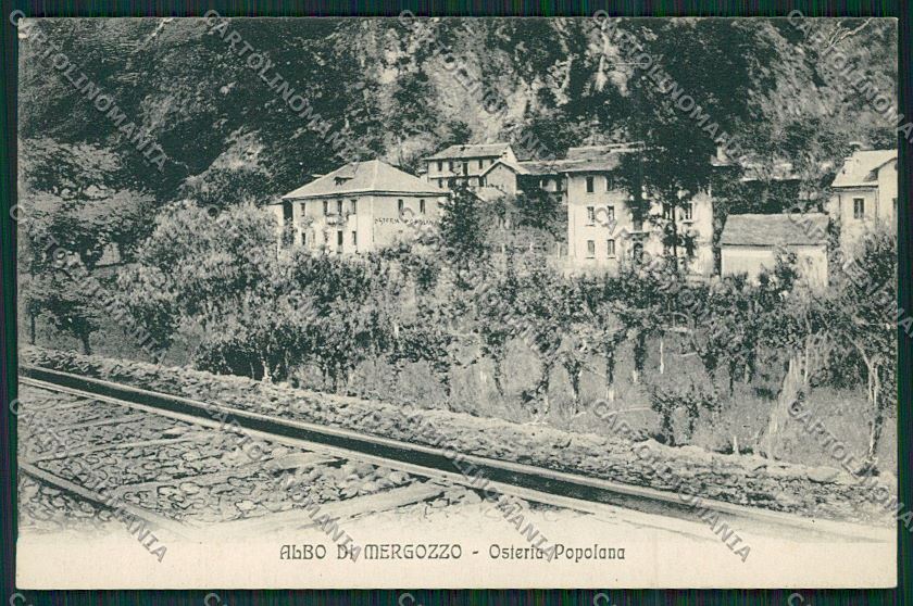 Verbania Lago di Mergozzo Albo cartolina QQ5649 – fronte