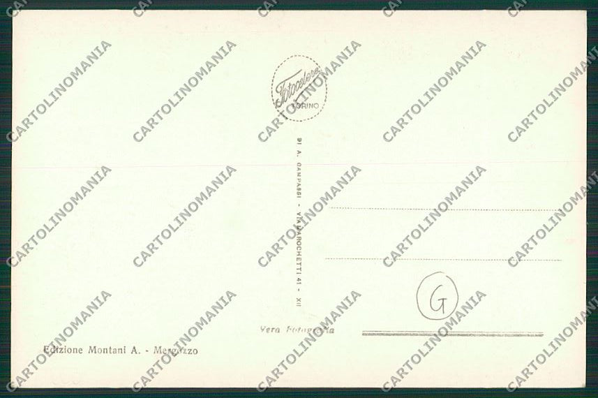 Verbania Lago di Mergozzo Foto cartolina QQ5653 – retro
