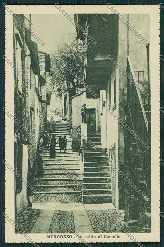 Verbania Lago di Mergozzo cartolina QQ5654 – fronte