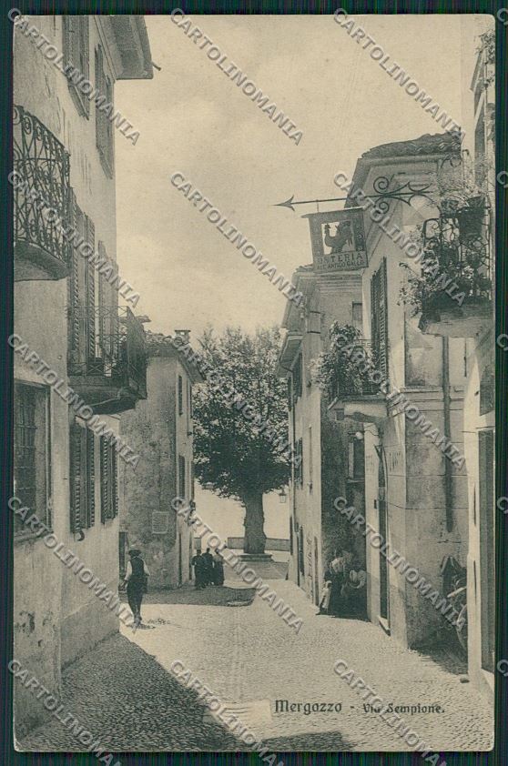 Verbania Lago di Mergozzo cartolina QQ5655 – fronte