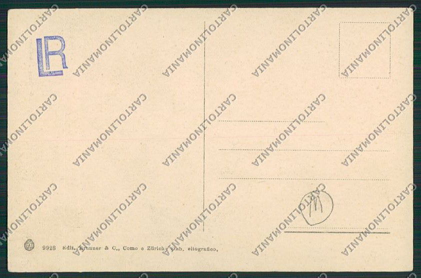 Verbania Lago di Mergozzo cartolina QQ5655 – retro