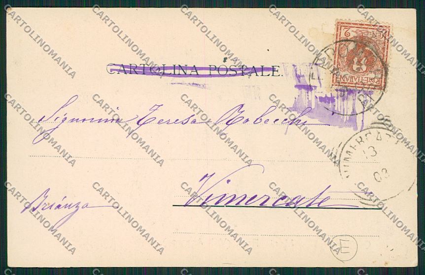 Verbania Vall'Anzasca Ceppomorelli Monte Rosa cartolina QQ5665 – retro