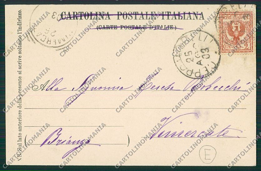 Verbania Vall'Anzasca Ceppomorelli Costumi cartolina QQ5666 – retro
