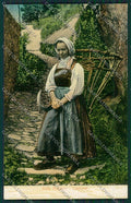 Verbania Vall'Anzasca Costumi cartolina QQ5673 – fronte