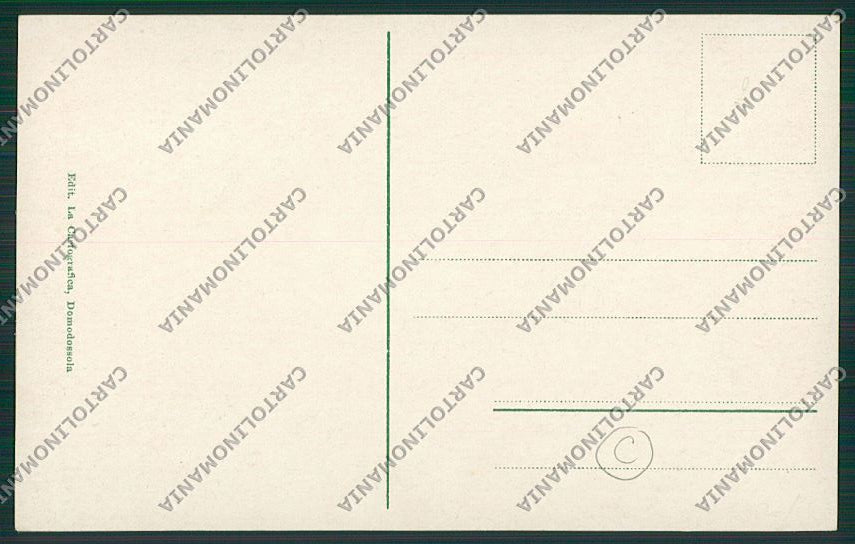 Verbania Vall'Anzasca Costumi cartolina QQ5673 – retro