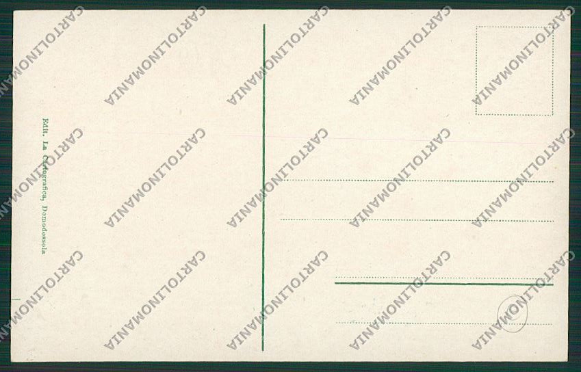 Verbania Vall'Anzasca Costumi cartolina QQ5677 – retro