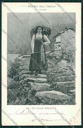 Verbania Vall'Anzasca Costumi cartolina QQ5682 – fronte