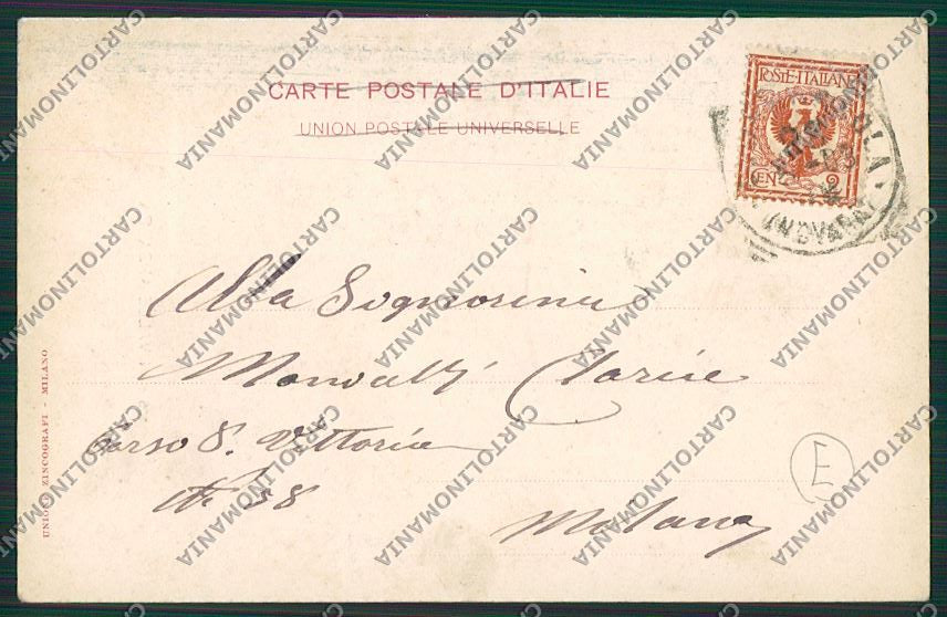 Verbania Vall'Anzasca Costumi cartolina QQ5682 – retro