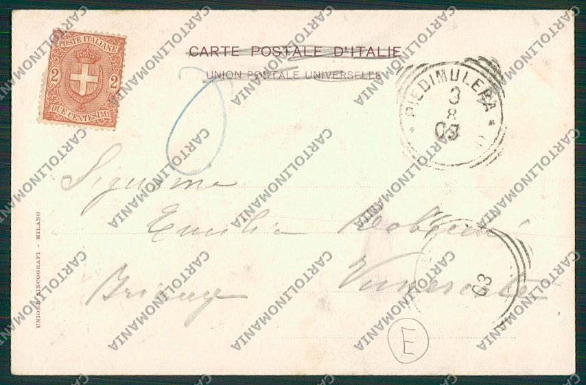 Verbania Vall'Anzasca Costumi cartolina QQ5690 – retro