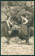 Verbania Vall'Anzasca Costumi cartolina QQ5692 – fronte