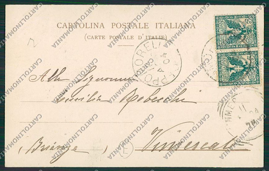 Verbania Vall'Anzasca Costumi cartolina QQ5692 – retro