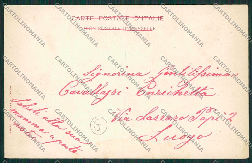 Verbania Vall'Anzasca Ceppomorelli Costumi cartolina QQ5694 – retro