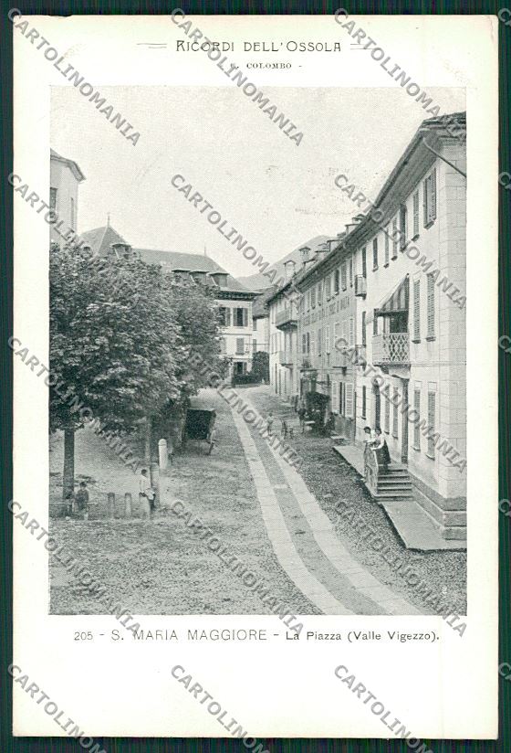 Verbania Valle Vigezzo Santa Maria Maggiore cartolina QQ5715 – fronte