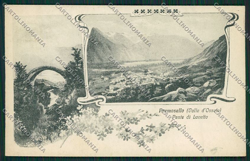 Verbania Premosello Lovetto cartolina QQ5731 – fronte