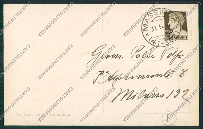 Verbania Massiola Costumi cartolina QQ5747 – retro