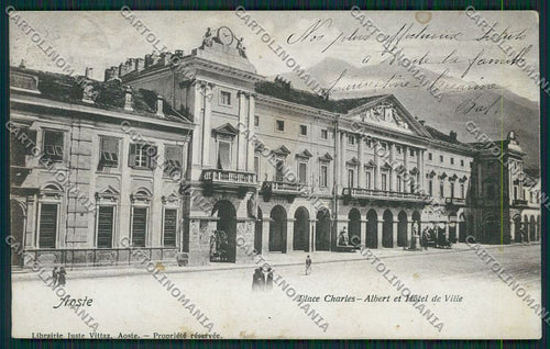 Aosta città cartolina QQ5757 – fronte