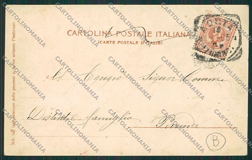 Aosta città cartolina QQ5757 – retro