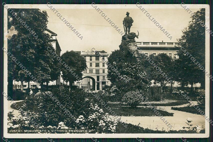 Aosta città ABRASA Foto cartolina QQ5760 – fronte