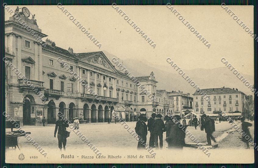 Aosta città cartolina QQ5764 – fronte