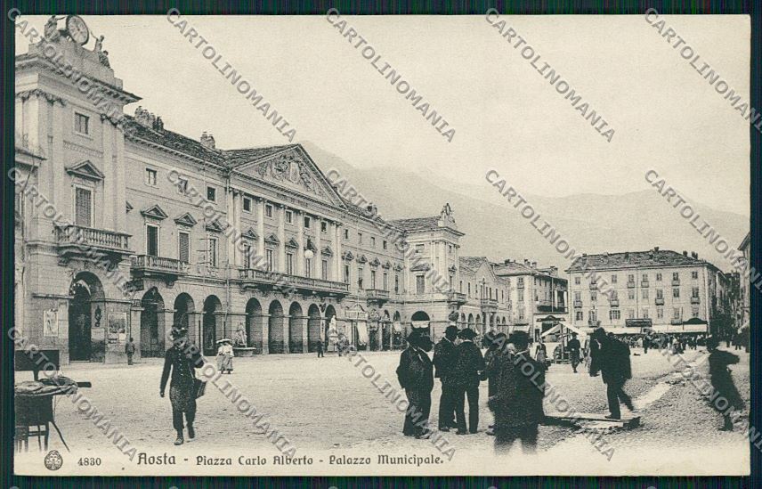 Aosta città cartolina QQ5765 – fronte