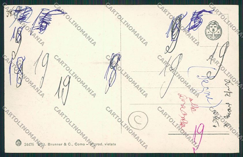 Aosta città cartolina QQ5769 – retro