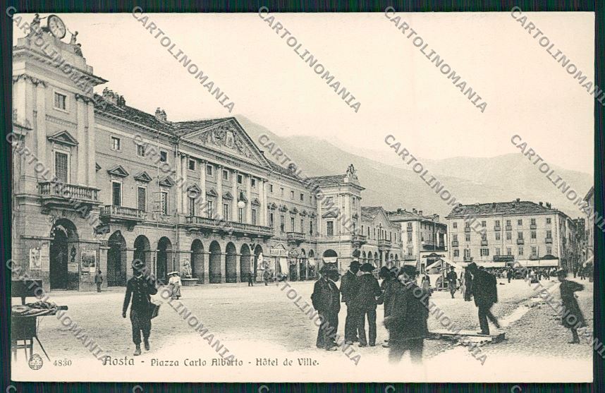 Aosta città cartolina QQ5775 – fronte